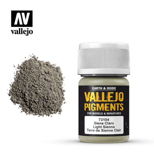VALLEJO - Pigments Light Sienna 73.104
