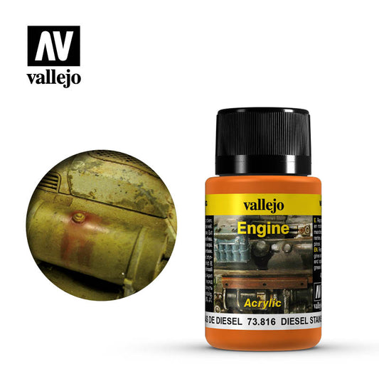 VALLEJO - Engine Diesel Stains 73.816