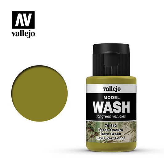VALLEJO - Model Wash Dark Green 76.512