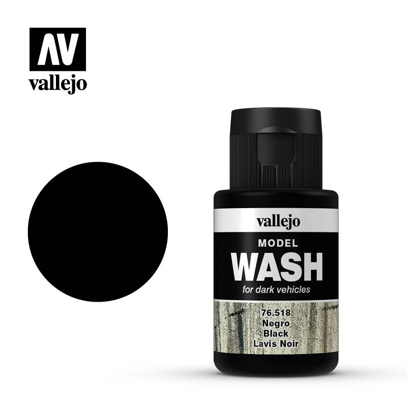 VALLEJO - Model Wash Black 76.518