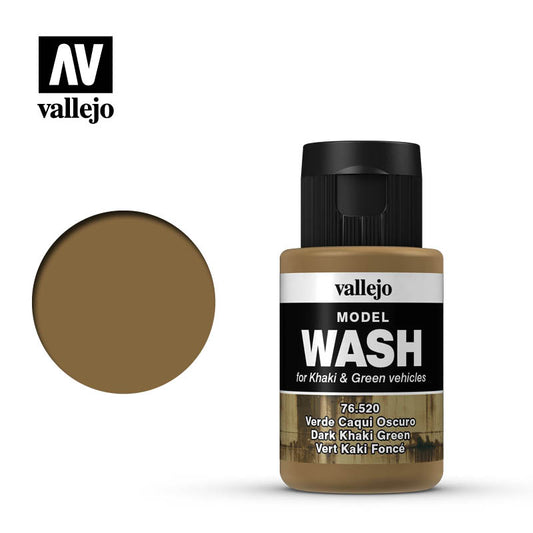 VALLEJO - Model Wash Dark Khaki Green 76.520