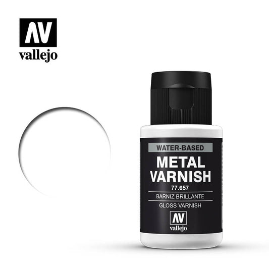 VALLEJO - Metal Color Gloss Metal Varnish 77.657