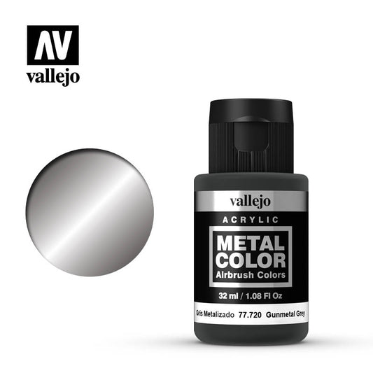 VALLEJO - Metal Color Gunmetal Grey 77.720