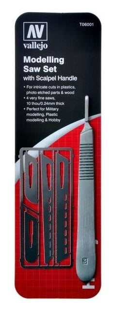 VALLEJO - Modelling Saw with Scalpel Handle