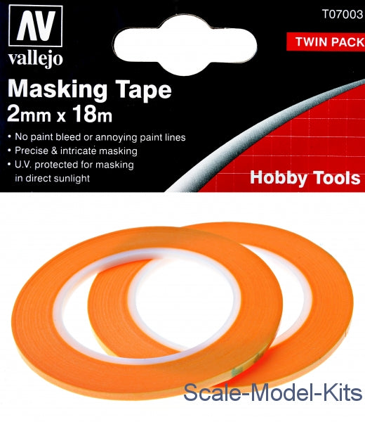 VALLEJO - Masking Tape 2mm x 18m