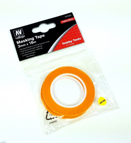 VALLEJO - Masking Tape 3mm x 18m
