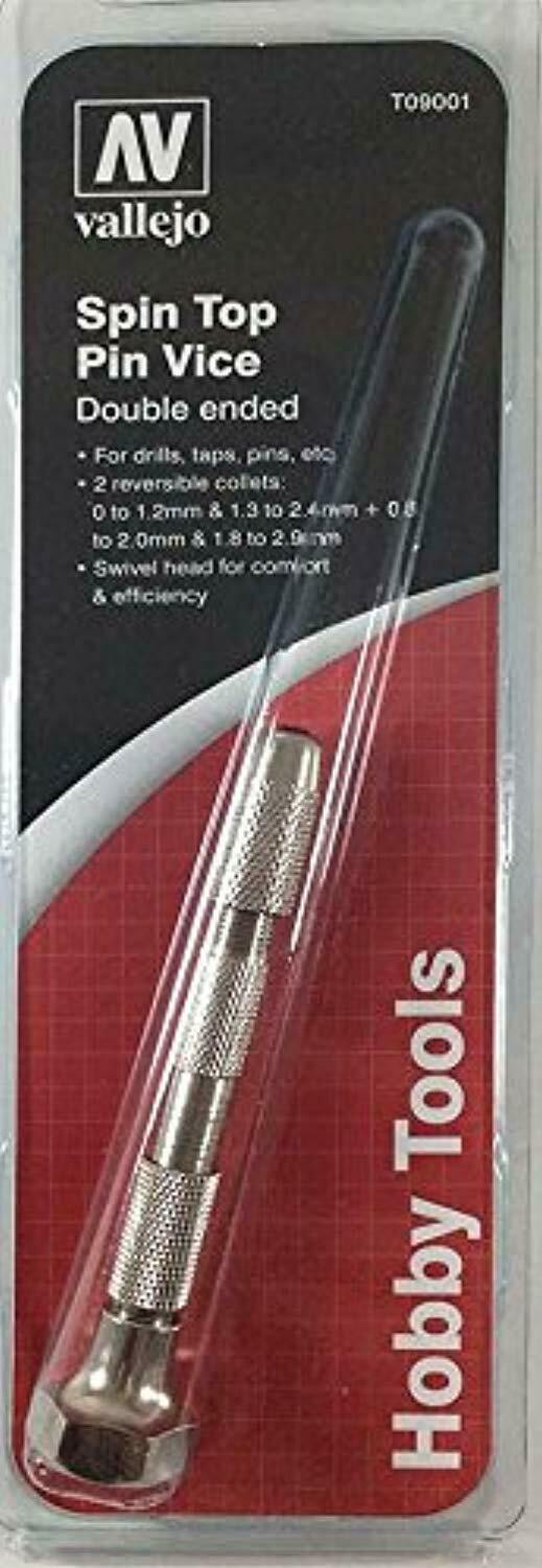 VALLEJO - Spin top Pin Vice Double Ended