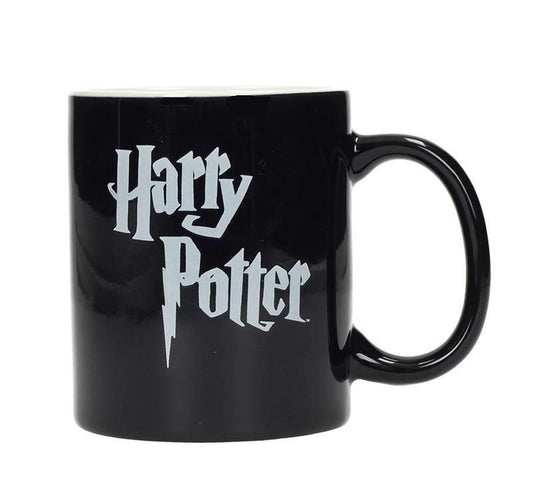 NOBLE COLLECTION - Harry Potter Logo Black & White Mug