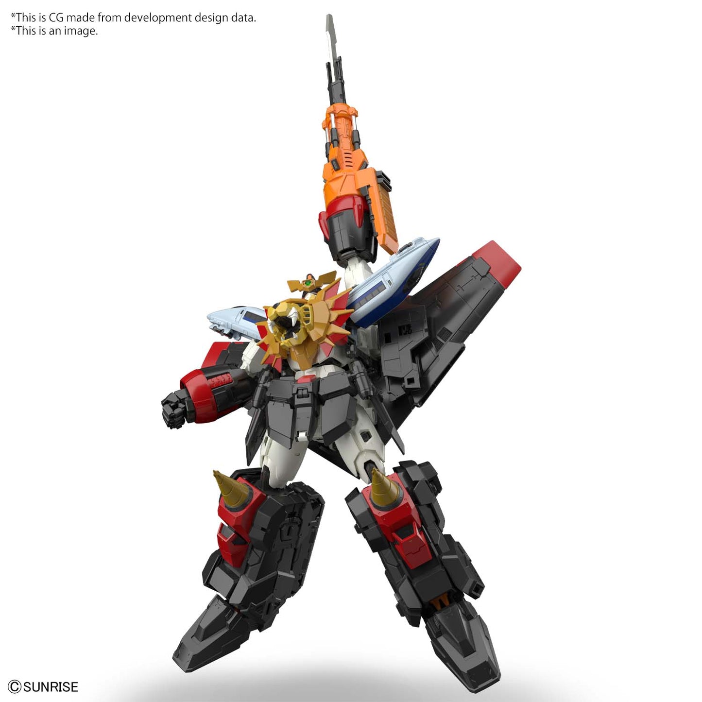 BANDAI MODEL KIT - GUNPLA - RG GAOGAIGAR