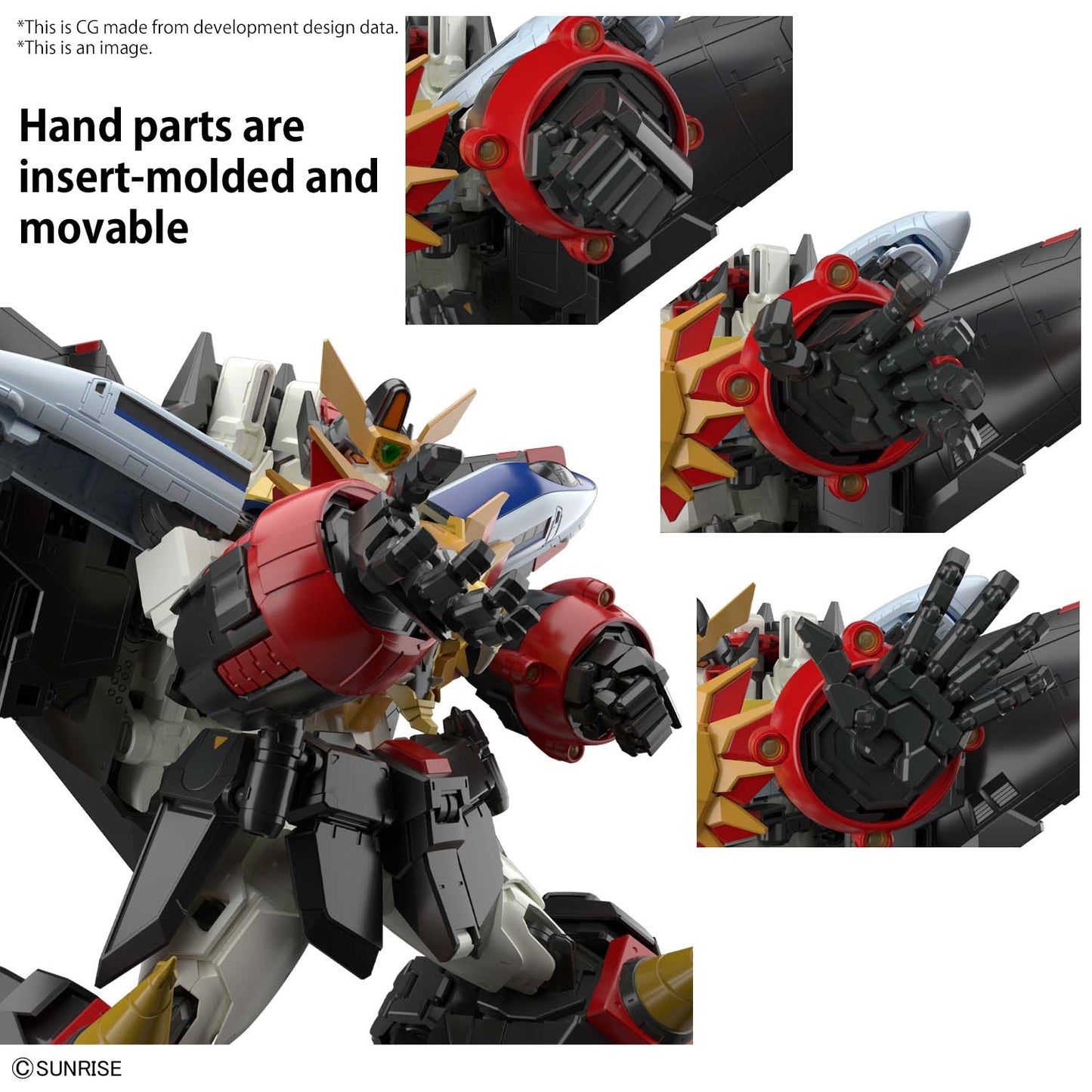 BANDAI MODEL KIT - GUNPLA - RG GAOGAIGAR