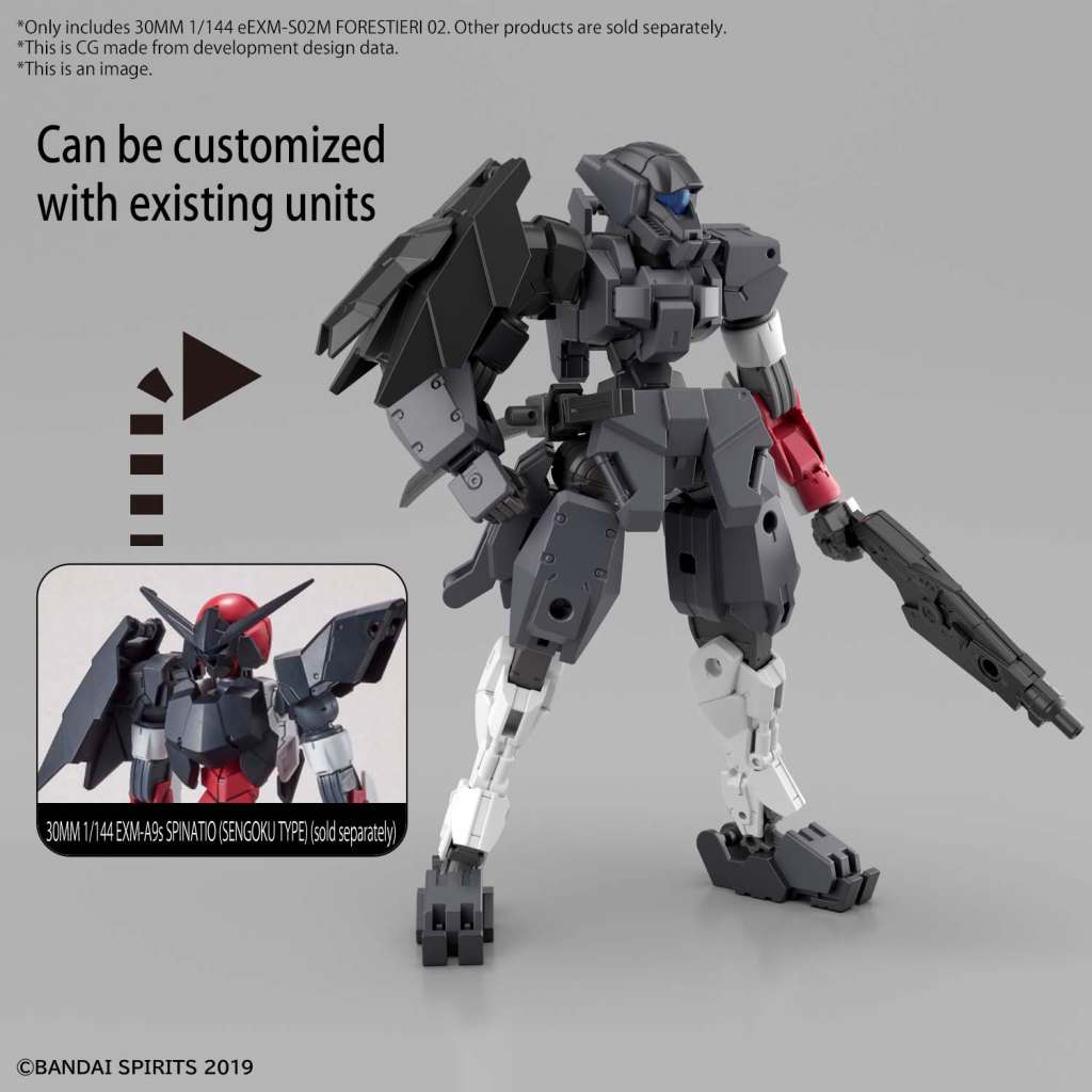 BANDAI - 30MM - EEXM-S02M Forestieri 02 #47 1/144