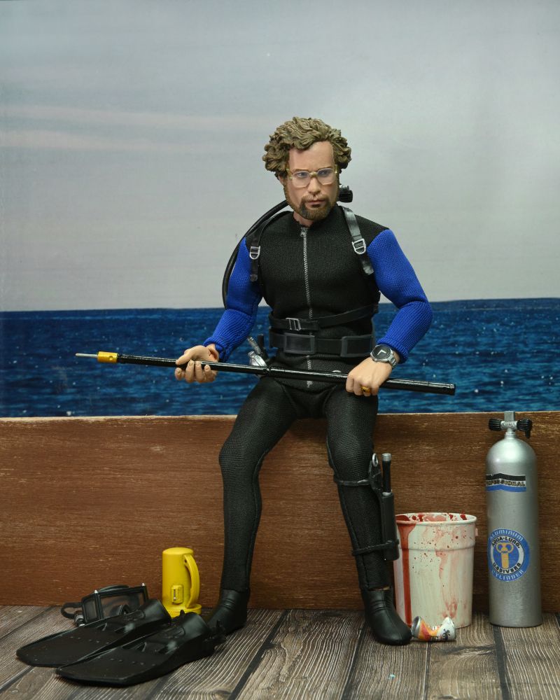 NECA - Jaws Hooper Shark Cage Clothed Action Figure