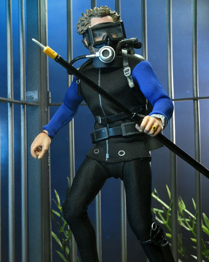 NECA - Jaws Hooper Shark Cage Clothed Action Figure