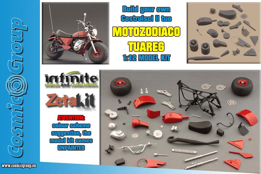 INFINITE STATUE - Tuareg moto zodiaco model kit 1/12