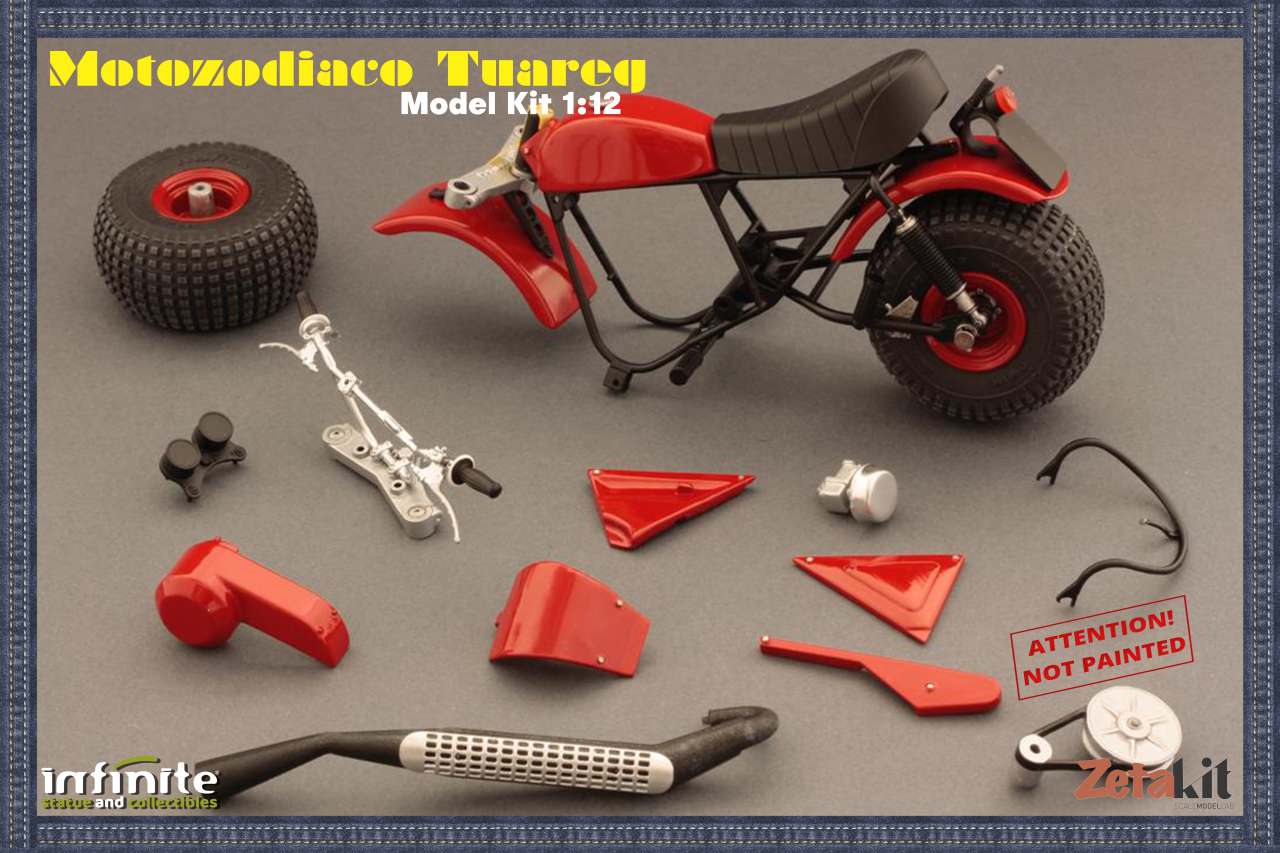 INFINITE STATUE - Tuareg moto zodiaco model kit 1/12