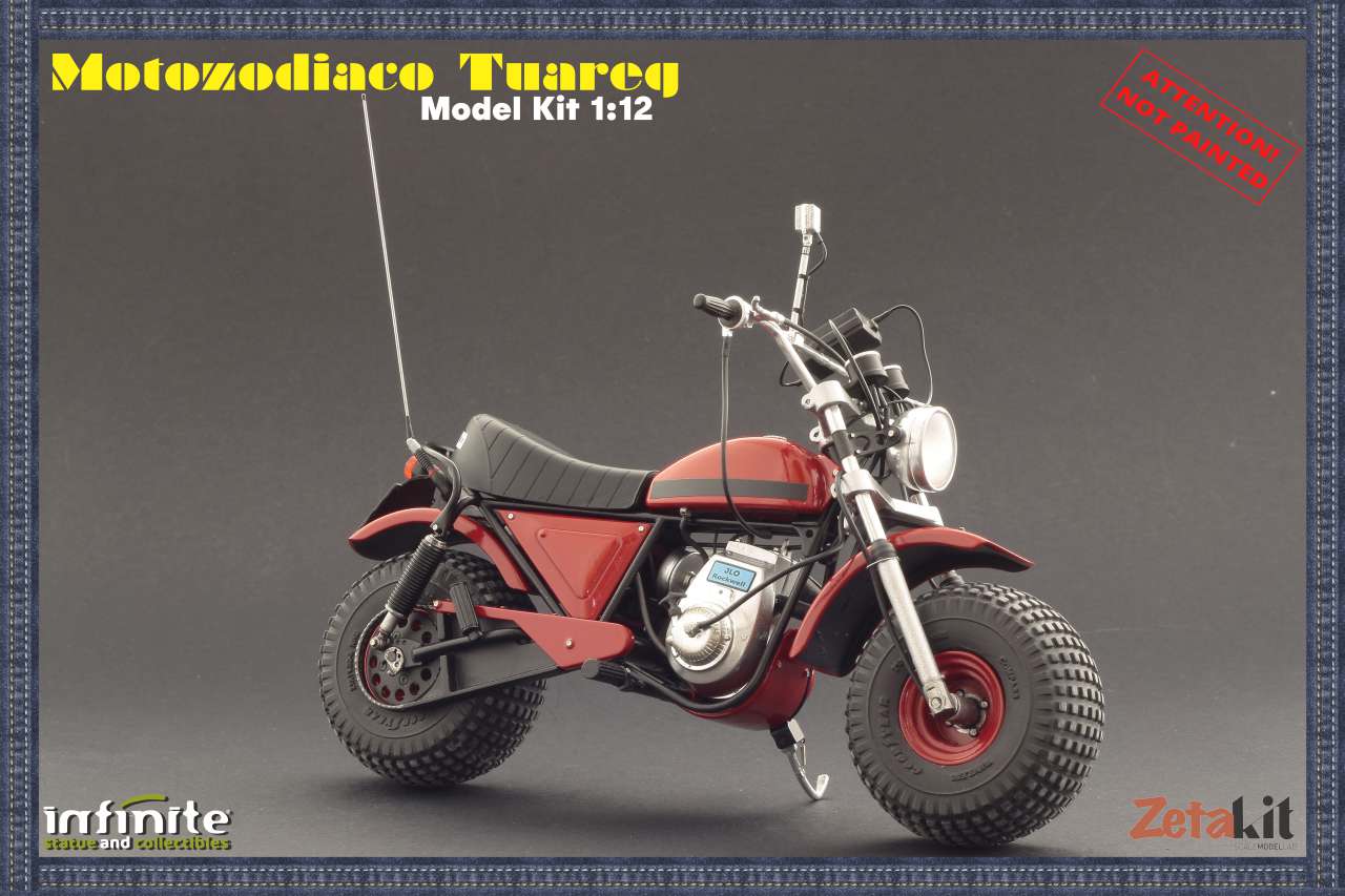 INFINITE STATUE - Tuareg moto zodiaco model kit 1/12