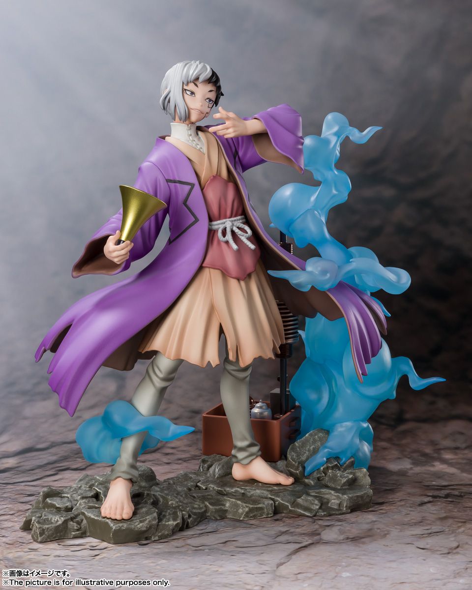 BANDAI TAMASHII - Dr Stone Figuarts Zero Pvc Statue Gen Asagiri