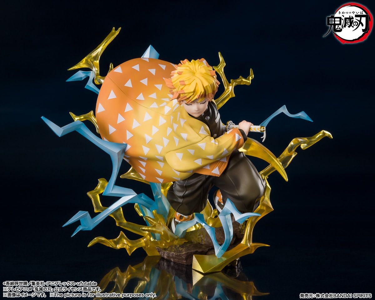 BANDAI - Demon Slayer Figuarts Zero Pvc Statue Zenitsu Agatsuma Thunderclap and Flash