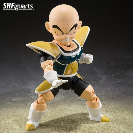 BANDAI - Dragon Ball Z S.H. Figuarts Action Figure Krillin (Battle Clothes)