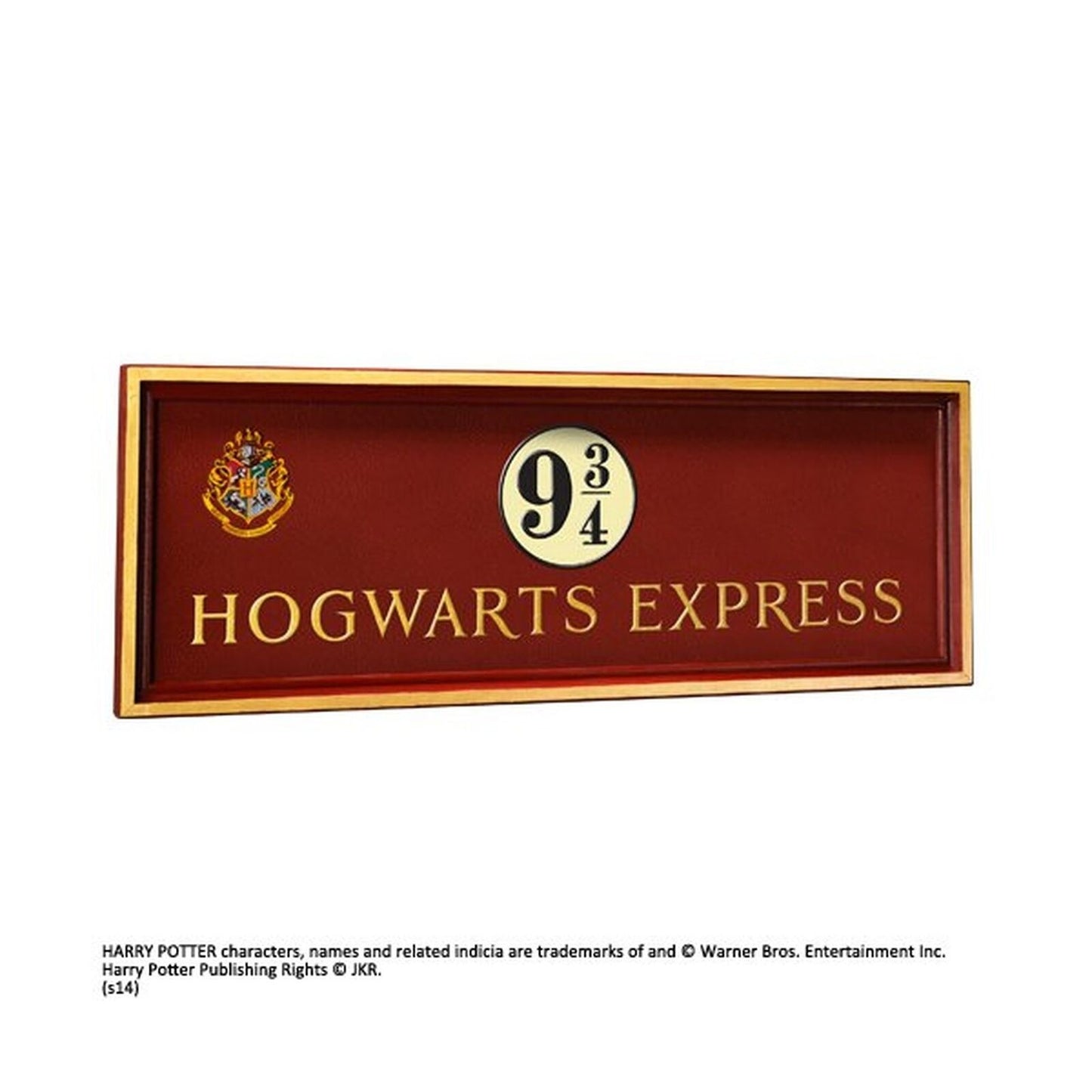 NOBLE COLLECTION - Harry Potter Hogwarts 9 3/4 Sign Replica NOB7041