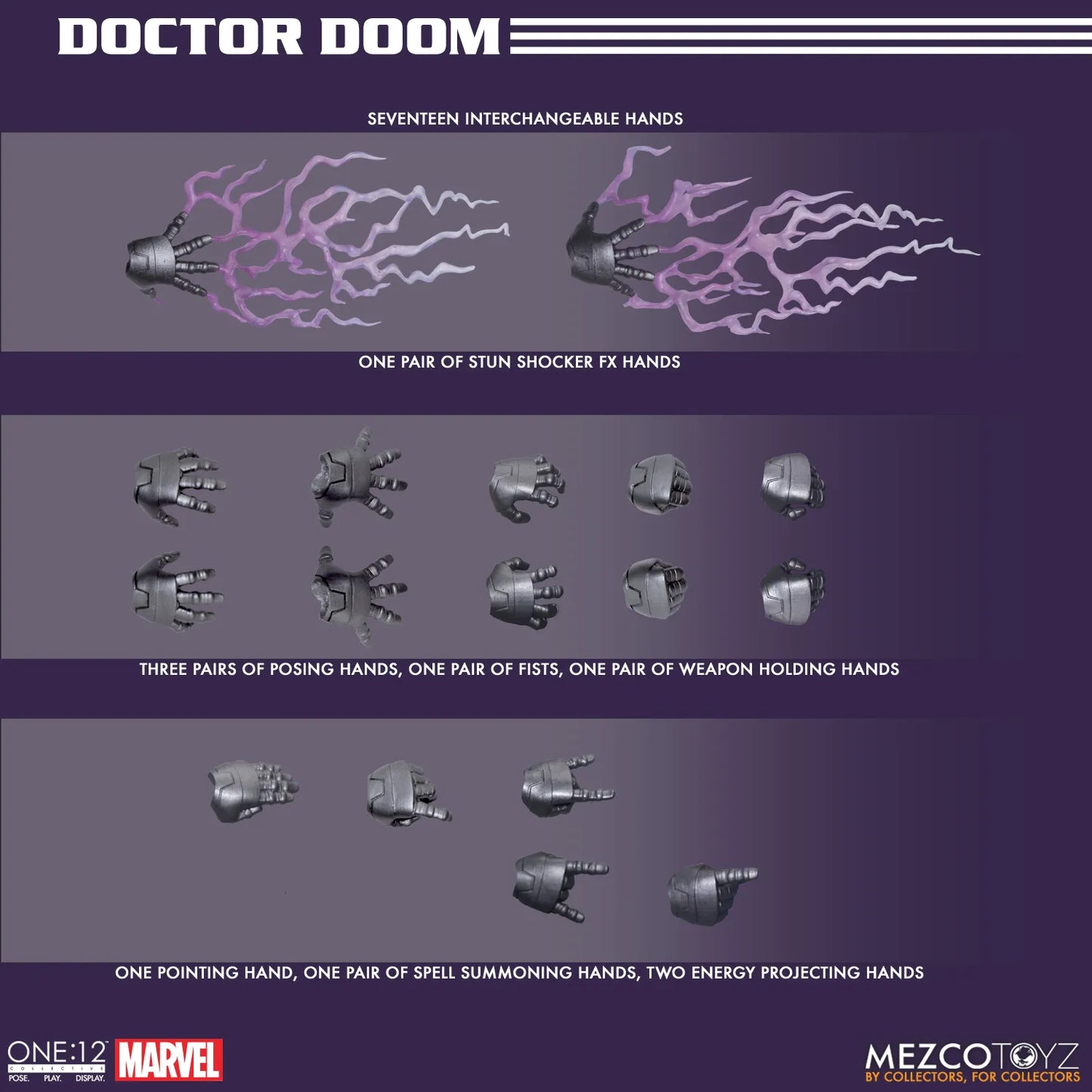 MEZCO TOYS - One 12 Collective Doctor Doom Af