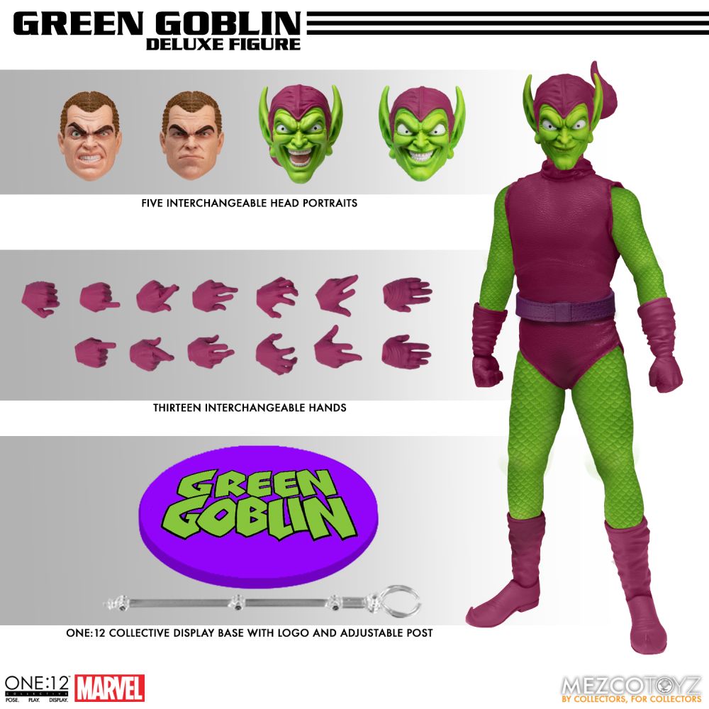 MEZCO - ONE12 COLLECTIVE GREEN GOBLIN DLX AF