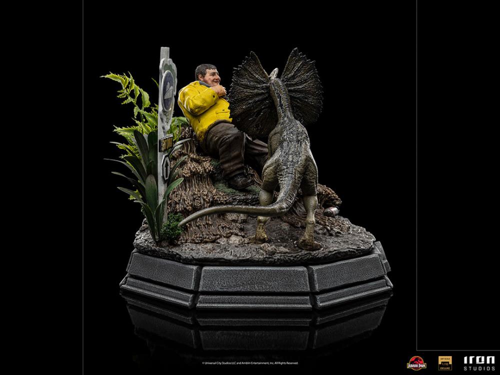 IRON STUDIO - Jurassic Park Dennis Nerdy 1:10 DeLuxe Statue