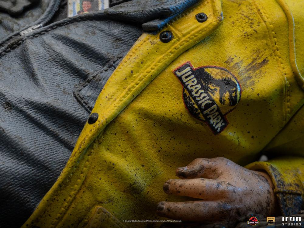 IRON STUDIO - Jurassic Park Dennis Nerdy 1:10 DeLuxe Statue