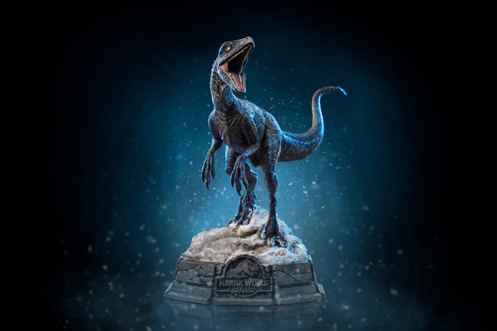 IRON STUDIO - Jurassic World Domination Blue 1:10 Statue
