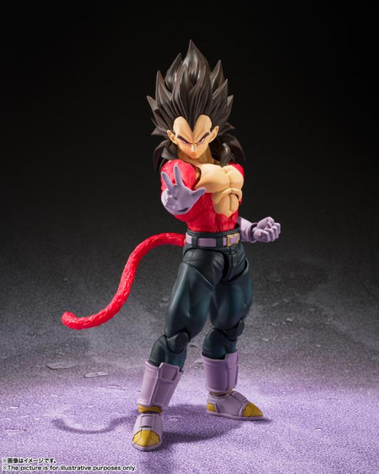 BANDAI - Dragon Ball GT Super Saiyan 4 Vegeta S.H. Figuarts Action Figure