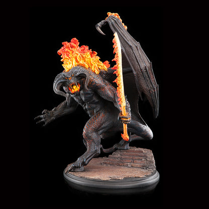 WETA COLLECTIBLES - The Lord of the Rings - The Balrog Demon of Shadow and FLAME - Statue