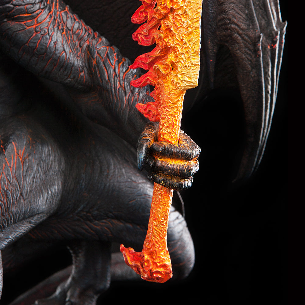 WETA COLLECTIBLES - The Lord of the Rings - The Balrog Demon of Shadow and FLAME - Statue