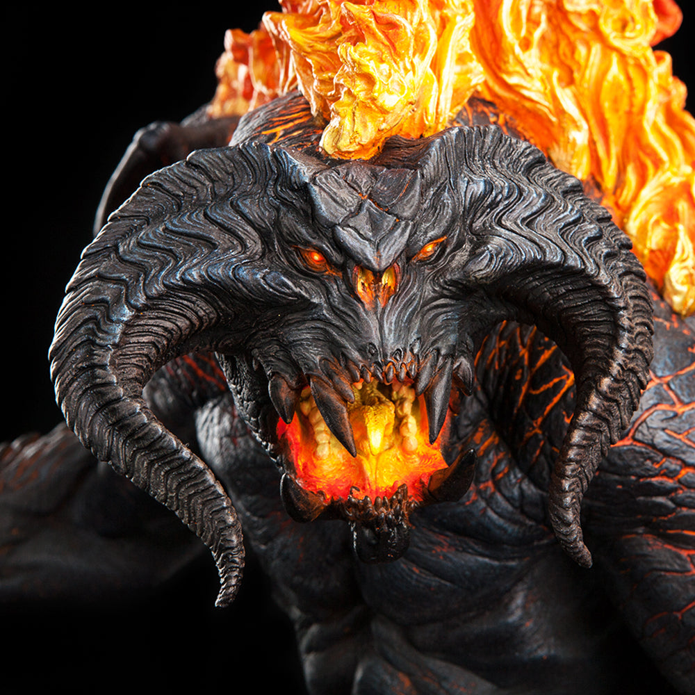 WETA COLLECTIBLES - The Lord of the Rings - The Balrog Demon of Shadow and FLAME - Statue