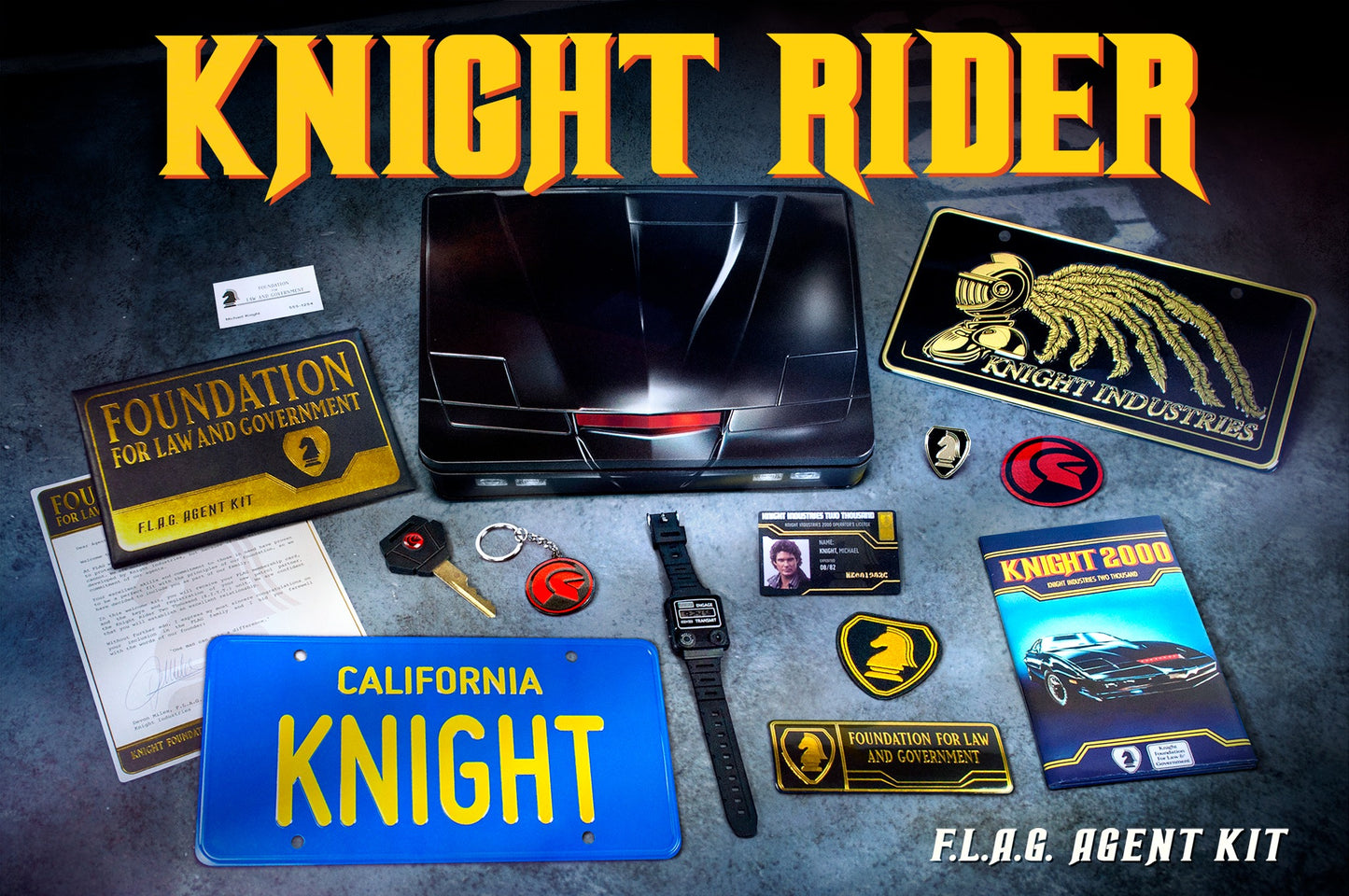 DOCTOR COLLECTOR - Knight Rider F.L.A.G Agent Kit