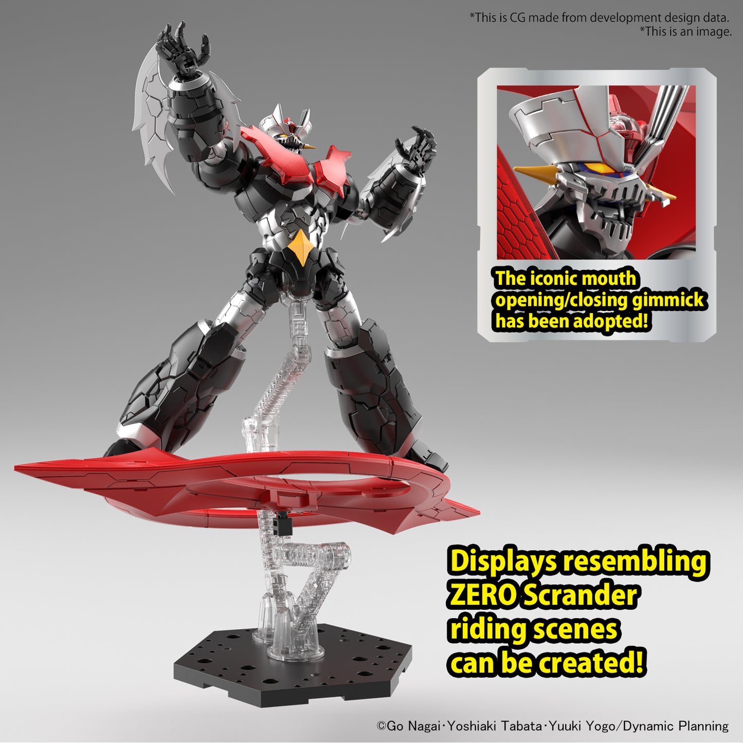 BANDAI MODEL KIT - HG Mazinger Zero Infinitism 1/144