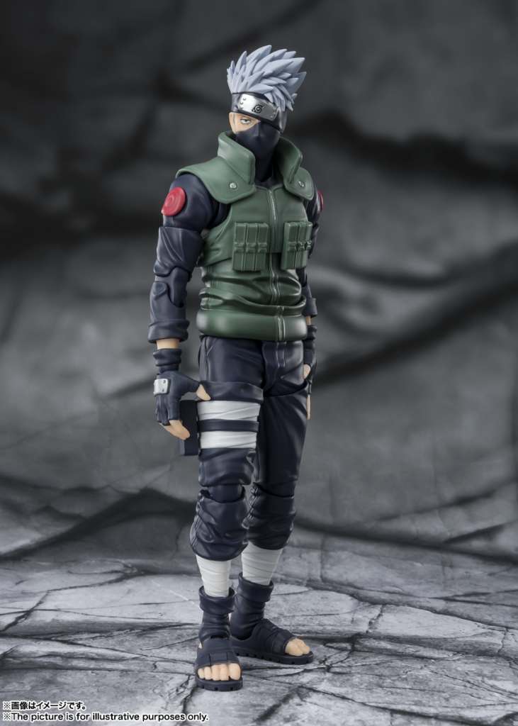 BANDAI - Naruto kakashi Hatake The Famed shf