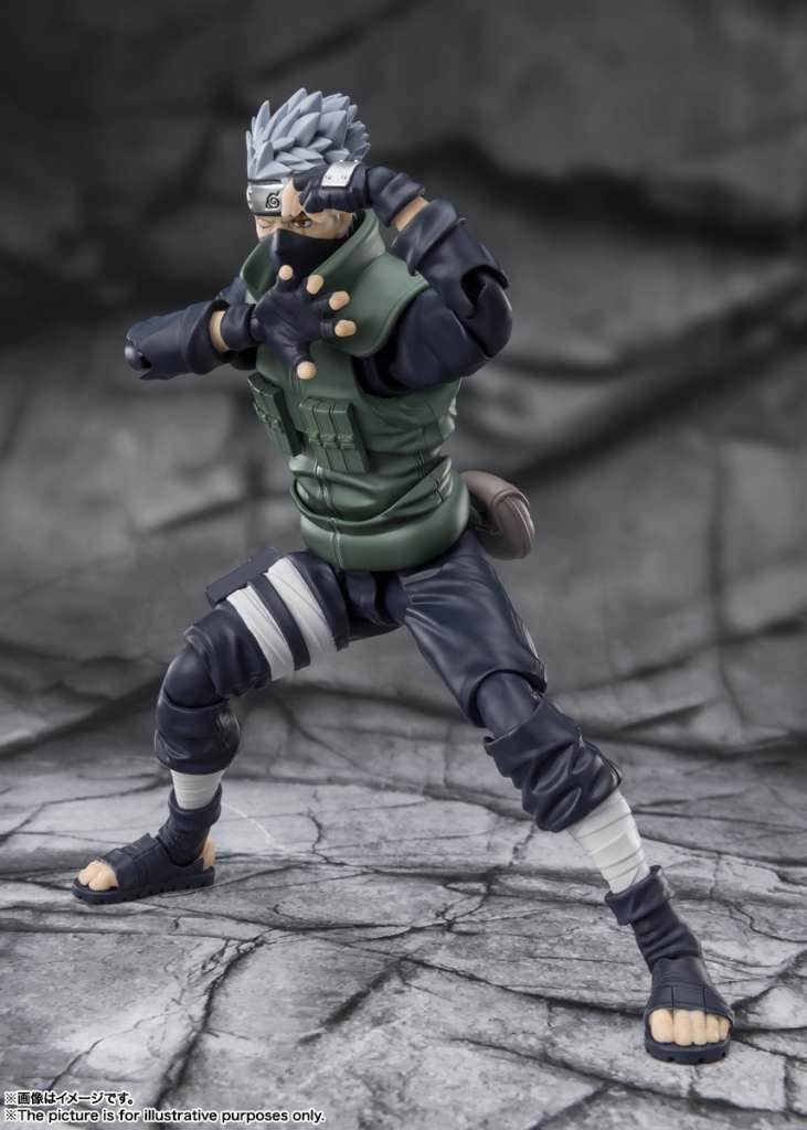 BANDAI - Naruto kakashi Hatake The Famed shf