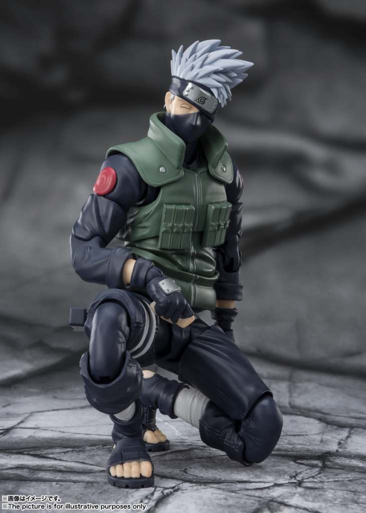 BANDAI - Naruto kakashi Hatake The Famed shf