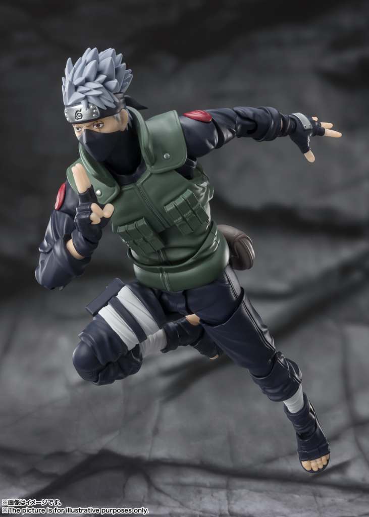 BANDAI - Naruto kakashi Hatake The Famed shf