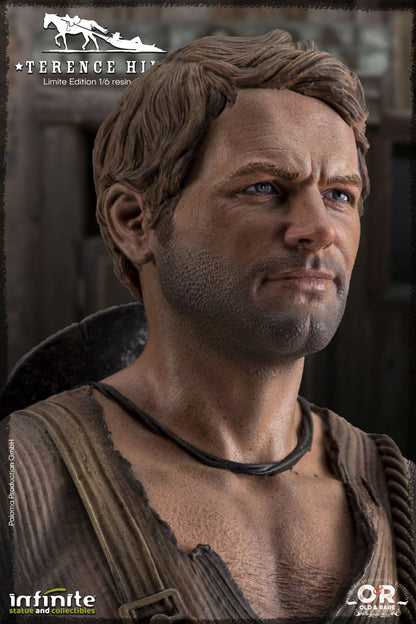 INFINITE STATUE - Terence Hill Old & Rare 1:6 Resin Statue