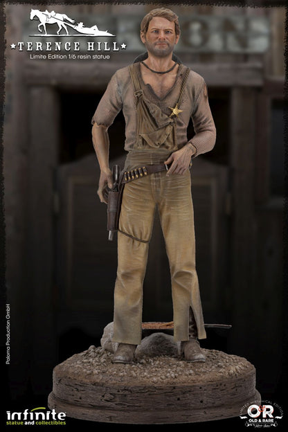 INFINITE STATUE - Terence Hill Old & Rare 1:6 Resin Statue