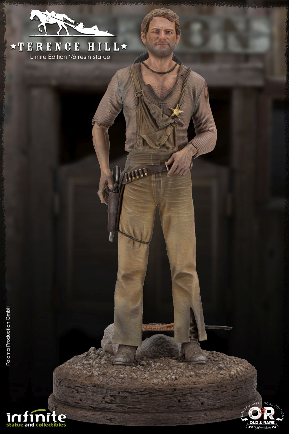 INFINITE STATUE - TERENCE HILL OLD&RARE 1/6 RESIN STATUE