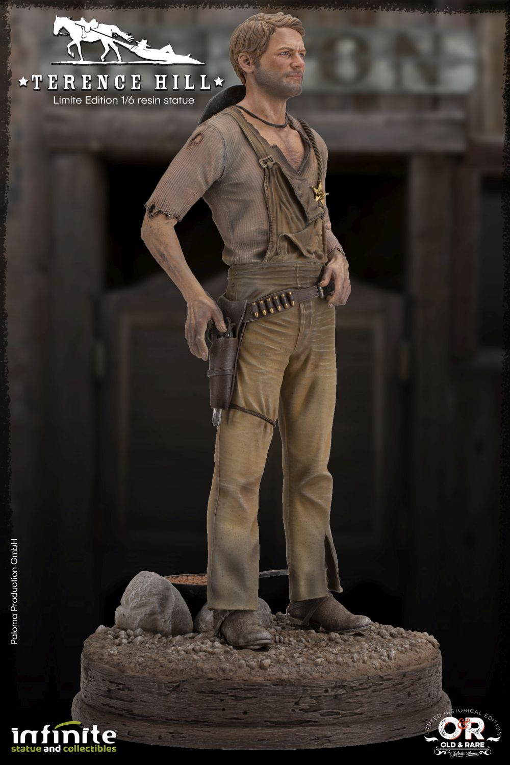 INFINITE STATUE - TERENCE HILL OLD&RARE 1/6 RESIN STATUE