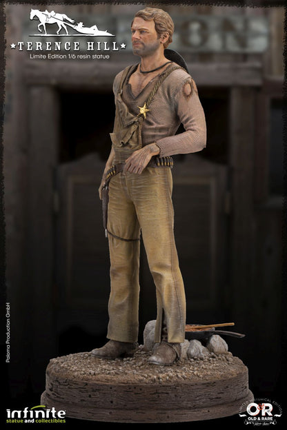 INFINITE STATUE - Terence Hill Old & Rare 1:6 Resin Statue