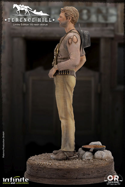 INFINITE STATUE - Terence Hill Old & Rare 1:6 Resin Statue
