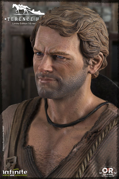 INFINITE STATUE - Terence Hill Old & Rare 1:6 Resin Statue