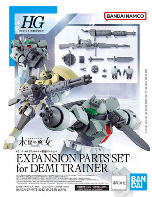 BANDAI - Gunpla - Witch from Mercury - HG Expansion Parts Set for Demi Trainer 1/144