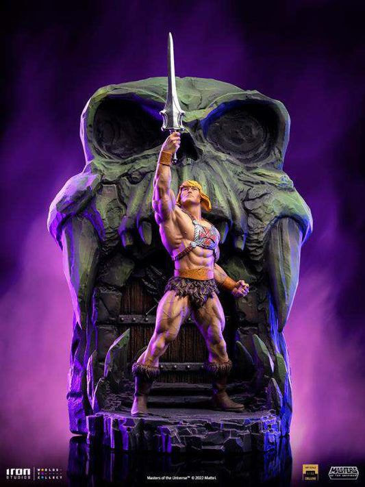 IRON STUDIO - Masters of the Universe - He-Man DeLuxe 1:10 Statue