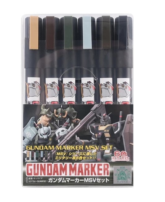 Gundam Marker GMS-127 MSV Set