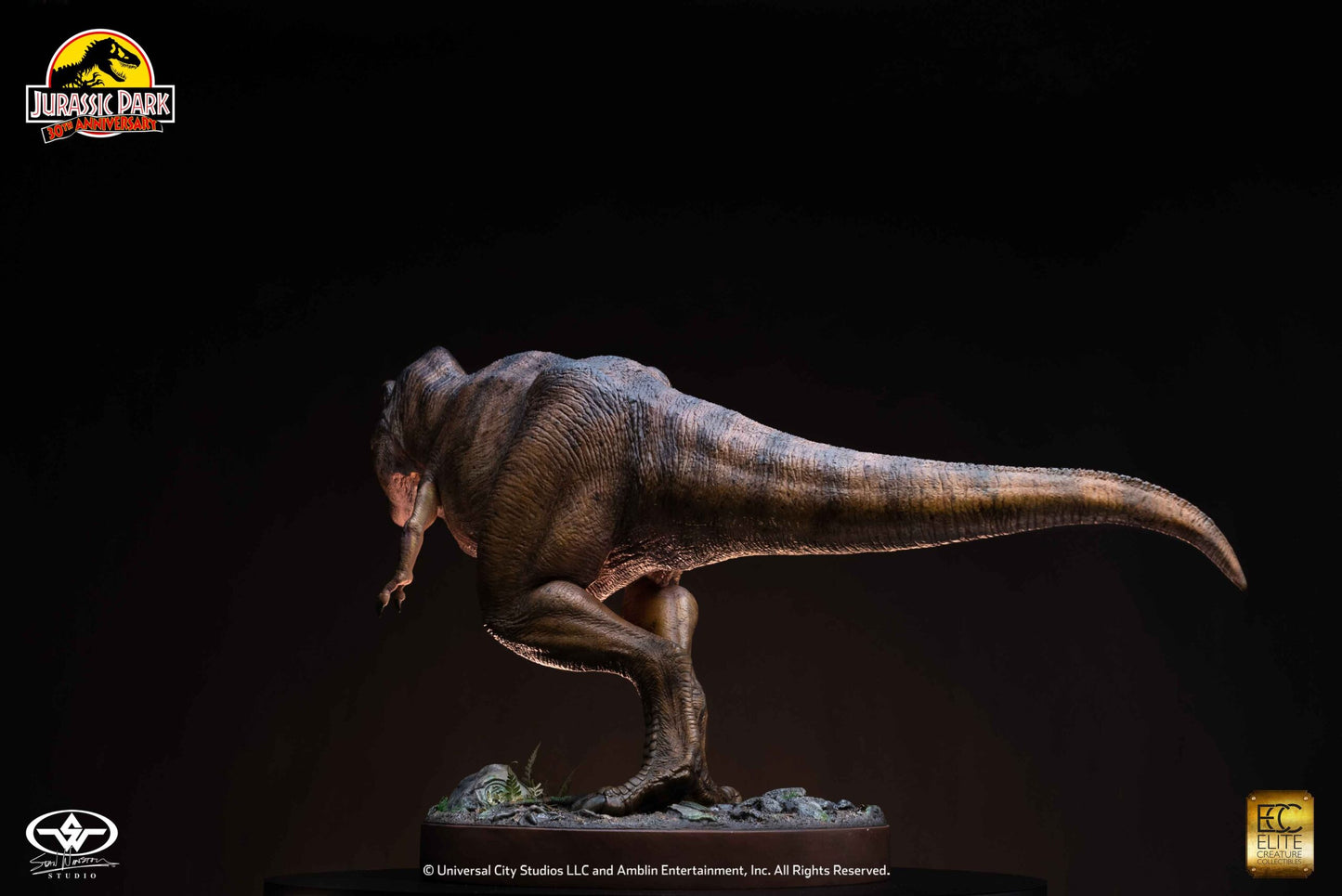 ECC ELITE CREATURE COLLECTIBLES - Jurassic Park T-Rex 1:12 Maquette